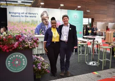 Joyce Muchiti and Pauk Barton and of The Flower Hub.